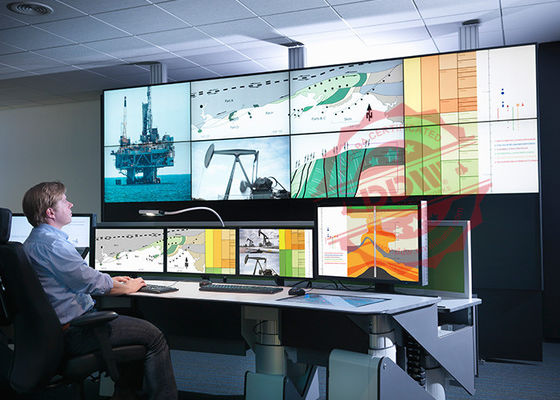 55 인치 대형 스크린 상업적인 운용 센터 videowall는 HDMI DVI VGA 신호 인터페이스 DDW-LW550HN14를 표시합니다