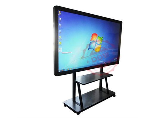 10의 점으로 끼워넣어 벽 내진성 간이 건축물 전시를 광고하는 상호 작용하는 디지털 방식으로 Signage 토템을 만지십시오