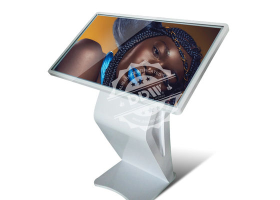 자전 LCD 디스플레이 터치스크린 디지털 방식으로 Signage 간이 건축물 3mm 간격은 유리를 부드럽게 했습니다