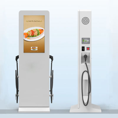 55마리 인치 500 nits 옥외 전기 차량 빠른 책임은 Lcd 광고 선수 Bms 전원 DDW-AD5501S를 둡니다