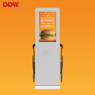 65 인치 Lcd Fhd는 각자 서비스 간이 건축물 버스/차 공중 충전소 DDW-AD6501S를 주문을 받아서 만들었습니다