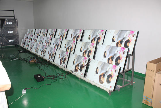 FCC LG 55 인치 LCD 영상 벽 최고 좁은 날의 사면 IPS 스크린 HDMI 신호 지원