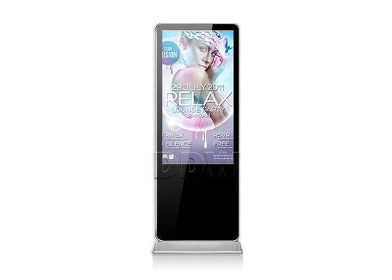 TFT 접촉 Scren 상호 작용하는 Lcd 디지털 방식으로 Signage 말레이시아 랜/와이파이/3g 네트워크 DDW-AD5501SN