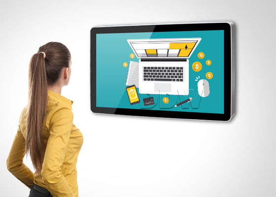 와이파이 학교 은행 환대 상호 작용하는 터치스크린 전시 WLED Backlit 유형