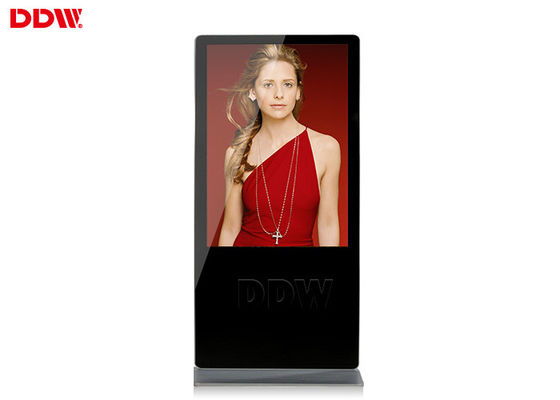 실내 자유로운 서 있는 간이 건축물 물색 거리를 위한 상호 작용하는 터치스크린 높은 Brightnese