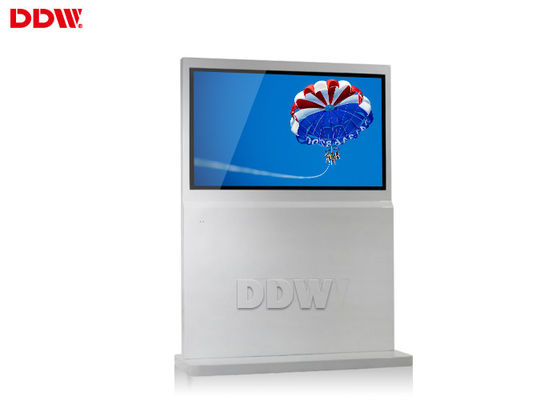 실내 자유로운 서 있는 디지털 방식으로 Signage 소프트웨어 프리웨어 65" DDW-AD6501S LCD 디스플레이 500cd/m2