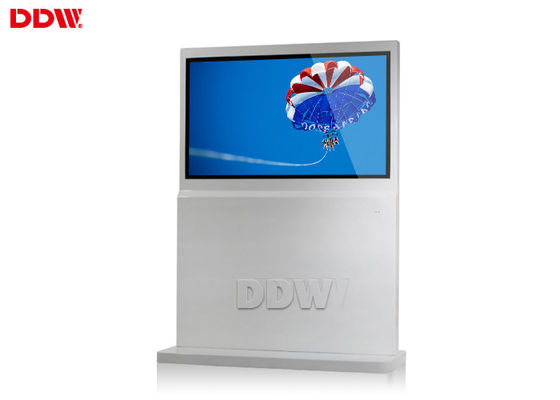 실내 자유로운 서 있는 디지털 방식으로 Signage 소프트웨어 프리웨어 65" DDW-AD6501S LCD 디스플레이 500cd/m2