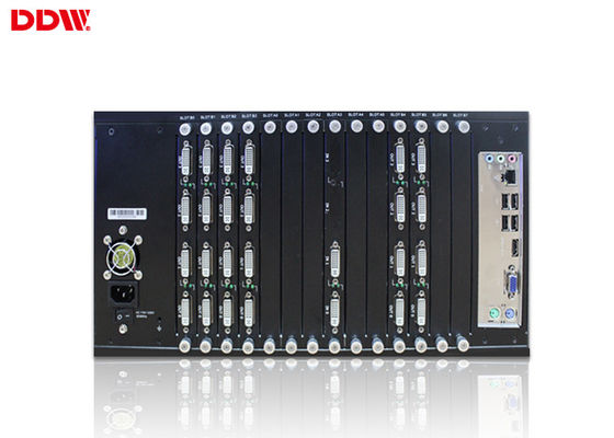HDMI 영상 벽 관제사 4x4 힘 - 저축 디자인 지원 장면은 방송 DDW-VPH0304를 순환합니다