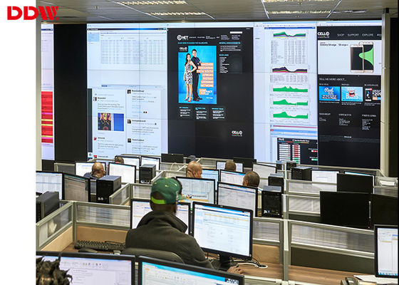 5.3mm는 500 nits 삼성 46 영상 벽 1920년 x 1080년 해결책 통제실 DDW-LW460HN09를 표시합니다