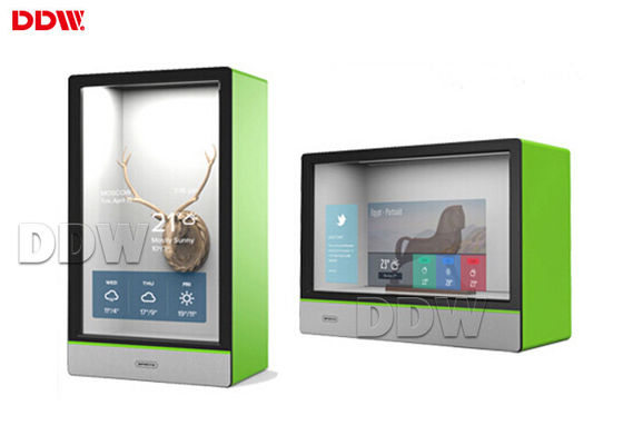 DDW-ADTS8601 소매점을 위한 투명한 LCD 디스플레이 디지털 방식으로 Signage 1500cd/m2 광도
