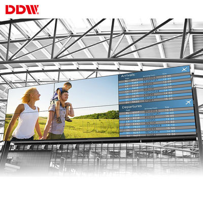 3.5 Mm 1920x1080 DDW LCD 비디오 월 49 인치고 휘도 상용 등급