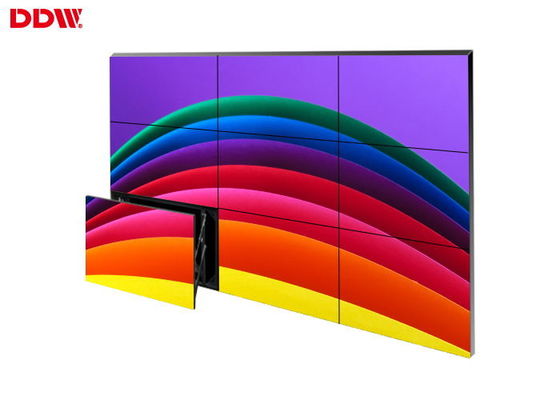 탄력적 49 " DDW LCD 비디오 월 2 X HDMI 입력, DVI 입력, VGA 입력