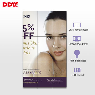 3.5 Mm 1920*1080 상업적 비디오 벽 인치 반대론자 49명 - 1.07GB 색과 글레어