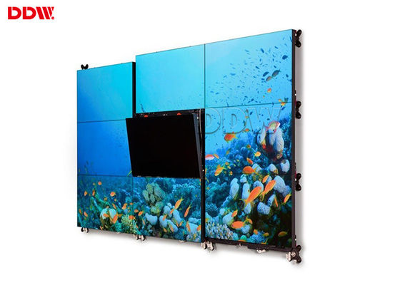 16시 9분 종횡비 이음새가 없는 모니터 벽 / 대형 디스플레이 벽 2 Ｘ HDMI 입력