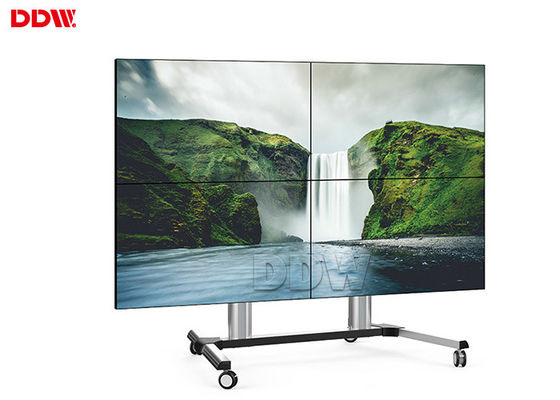 상용 등급 Lcd 스크린 벽 / 다중 터치 비디오 월 RS232 입출력