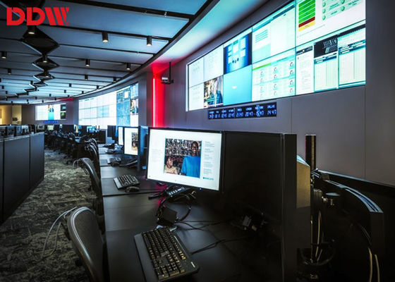 55 인치 비디오 보안 시스템 / 원래 다중 디스플레이 비디오 월 500 NIT