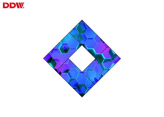 극단적 가는 49 인치 불규칙한 비디오 월고 휘도 3x4 초협 베젤