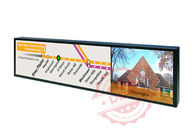74W Metal Material LCD AD Display High Definition For Airports / Station