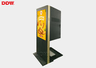 65 Inch Large Screen LCD Digital Signage Totem , Electronic Signage Display