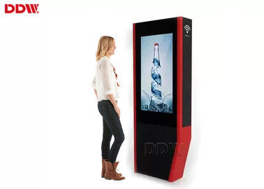 Floor Stand LED Digital Signage Outdoor Displays Touch Screen 42 Inch
