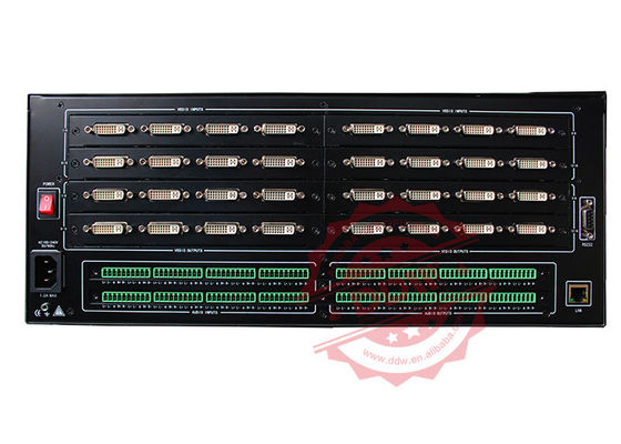 VGA DVI HDMIx2 영상 벽 가공업자 2x3 1920X1080p는 안전 Cctv Windows를 입력했습니다
