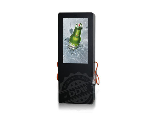65 인치 옥외 ISO9001는 색깔 에너지를 위한 똑똑한 디지털 방식으로 Signage 책임 더미 - 차 2500nits DDW-AD6501S를 주문을 받아서 만들었습니다