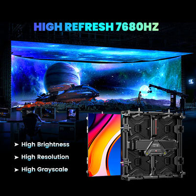7680hz 방수 p1.56 p3.91 p2.6 p2.97 p2.604 p2.976 벽 비디오 스테이지 임대 LED 화면 표시