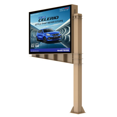 쉽게 설치 8000nits IP65 p6 디지털 디스플레이 LED 화면 광고판 야외 광고