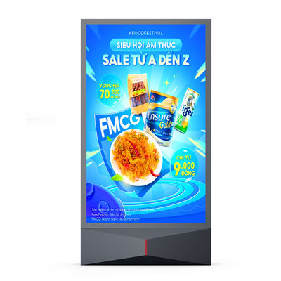 쉽게 설치 IP65 방수 P4 P5 P6 P8 P10 mupi 디지털 LED 디지털 사이니지 디스플레이