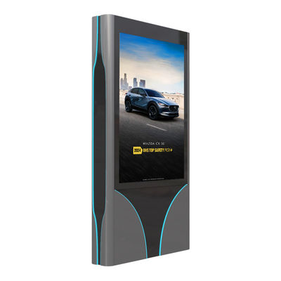 쉽게 설치 P4 P5 P6 P8 P10 10000nits 3840hz mupi 야외 디스플레이 LED 사이니지 디스플레이 디지털