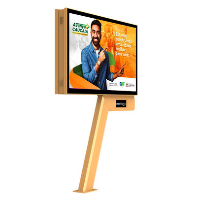 고급 디자인 8000nits p6 앞 IP65 강철 LED 화면 방수 광고판 야외 광고