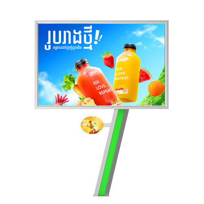 고 밝기 디지털 디스플레이 8000nits IP65 P6 방수 야외 광고 LED 광고판