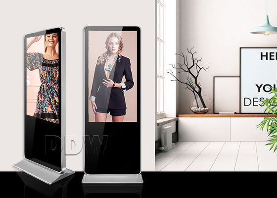 StandaloneStretched LCD 디스플레이 토템 42" 소프트웨어로 Backlit 상호 작용하는 WLED