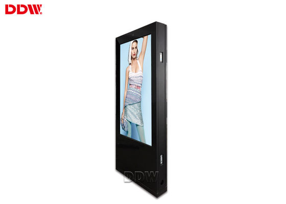 두 배 옆 실내 디지털 방식으로 Signage 전시 98 인치 FCC/RoHS 증명서 DDW-AD9801S
