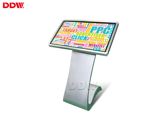 다 매체 터치스크린 디지털 방식으로 Signage H178º/V178º 토템 전시 Fhd 고해상 500cd/m2 DDW-AD6501TK