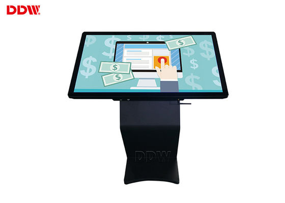 공장 뜨거운 43 인치 10points 전기 용량 접촉 간이 건축물 LG 실내 Windows 지면 대 lcd 터치스크린 광고 전시
