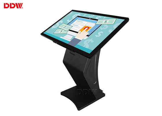공장 뜨거운 43 인치 10points 전기 용량 접촉 간이 건축물 LG 실내 Windows 지면 대 lcd 터치스크린 광고 전시
