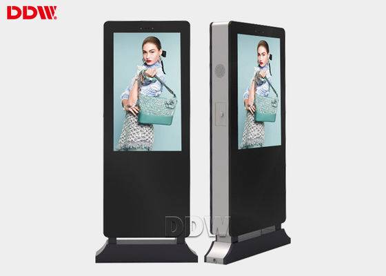 2000 Nits 55" 바닥 서 있는 외부 디지털 사이니지 키오스크