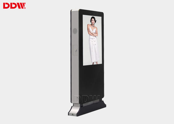2000 Nits 55" 바닥 서 있는 외부 디지털 사이니지 키오스크