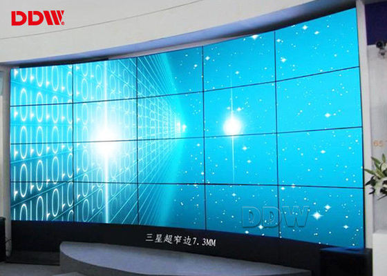 최고 좁은 날의 사면 감시자 아크 영상 벽 전시 3.5mm 폭 178 x 178 시야각