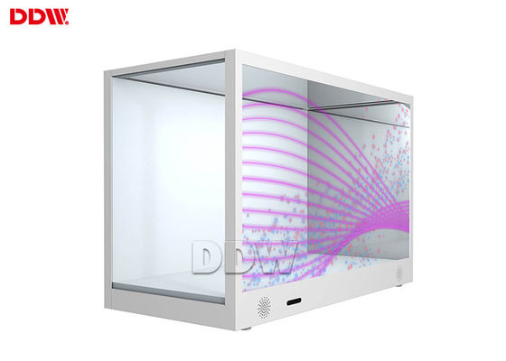 6개 점 적외선 접촉 투명한 LCD 디스플레이 55" 500 Nits 와이파이 Bluetooth DDW-ADTS5501