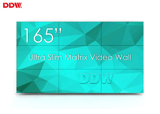 벽 - 말 탄 3x3 비디오 월, 1080P UHD 수직 비디오 월 49 인치