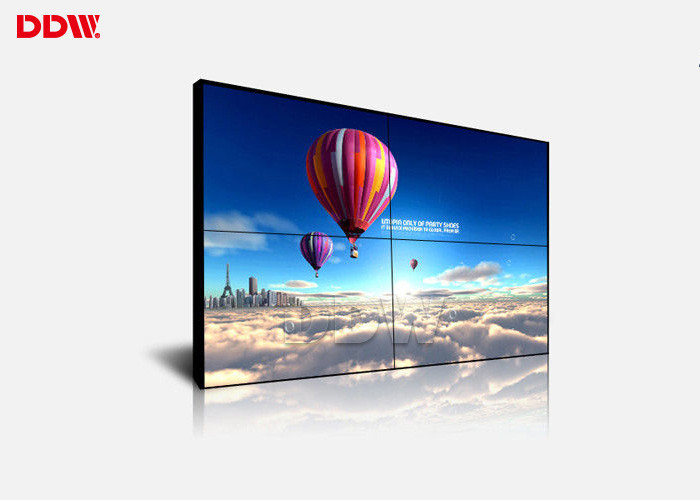 탄력적 구조 3.5 Mm DDW LCD 비디오 월은 다양한 신호 포트를 지원합니다